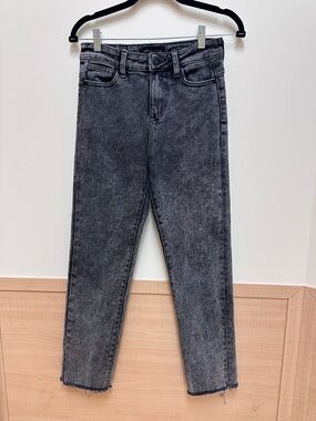 Kendall & Kylie High-Rise Washed Black Jeans